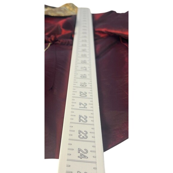 Wei Na Si Asian Floral Collar Silk Wrap Jacket/Top Womens SZ XL. - Picture 4 of 9